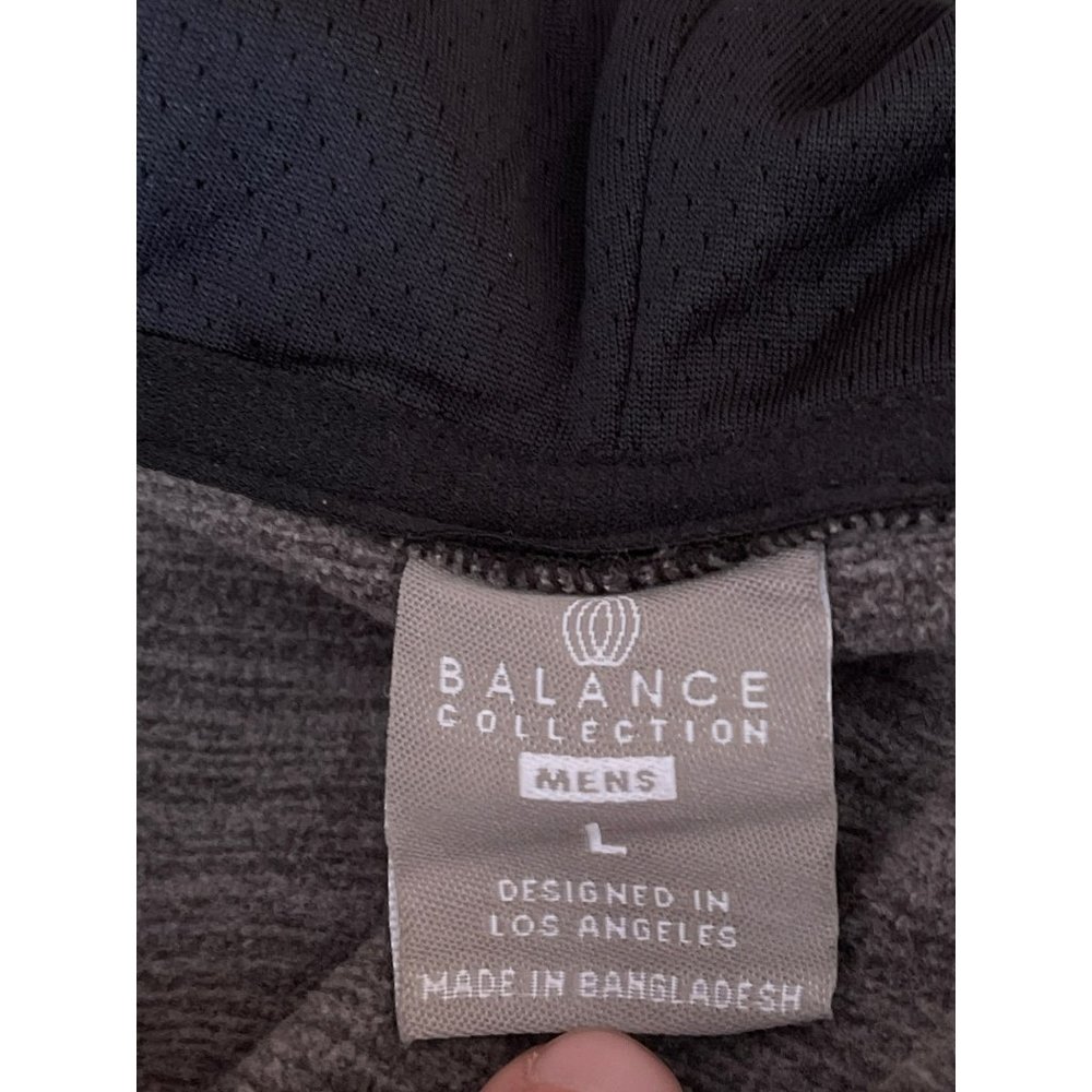 Balance Collection Gray Static Lightweight Full Zip Hooded Jacket, Large - Picture 12 of 12